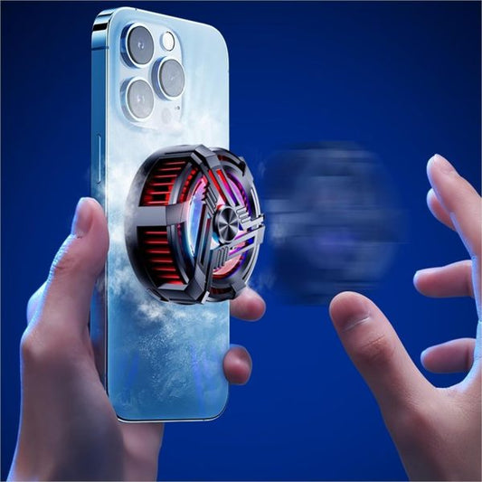 Al-02 Original Mobile Magnetic Radiator Cooling Fan With RGB Lights For Gamers