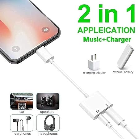 iPhone 2 In 1 Connector For Gamers